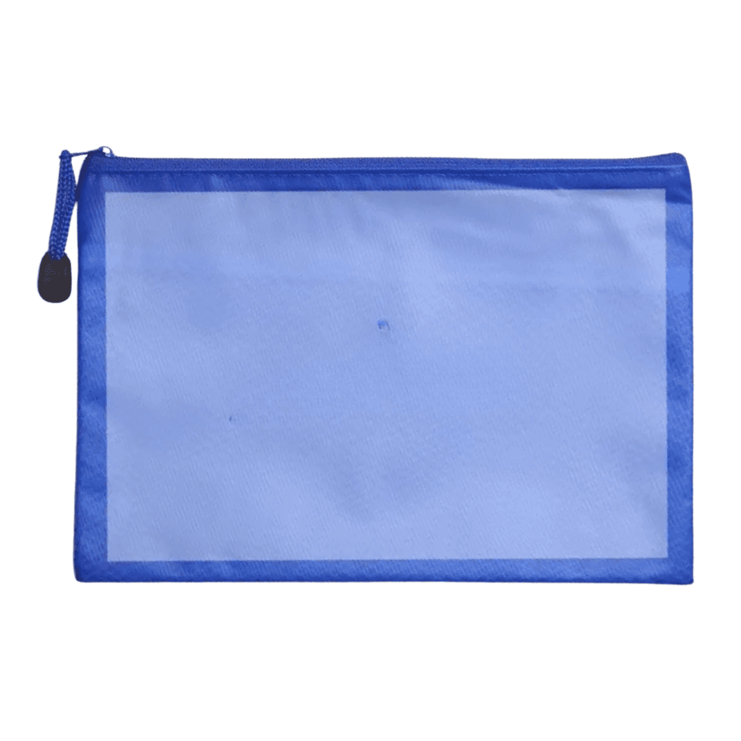 ClearView A4 Mesh Zip Pouch