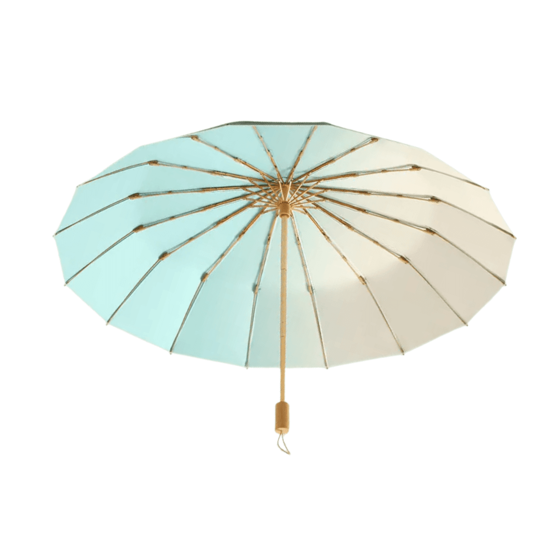 PastelGradient Breeze 16‑Rib Pocket Umbrella